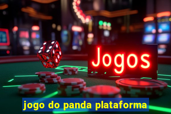 jogo do panda plataforma